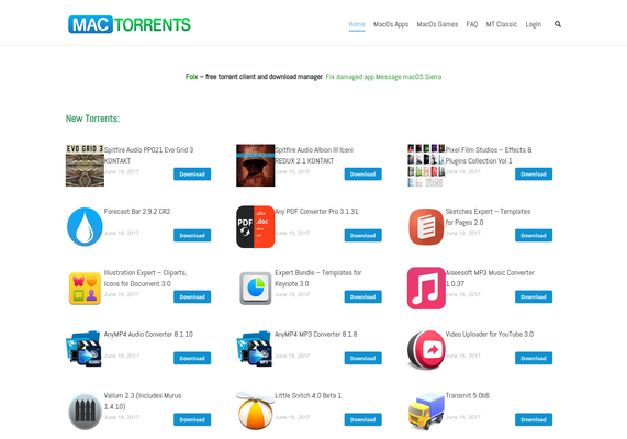 mac torrent download sites